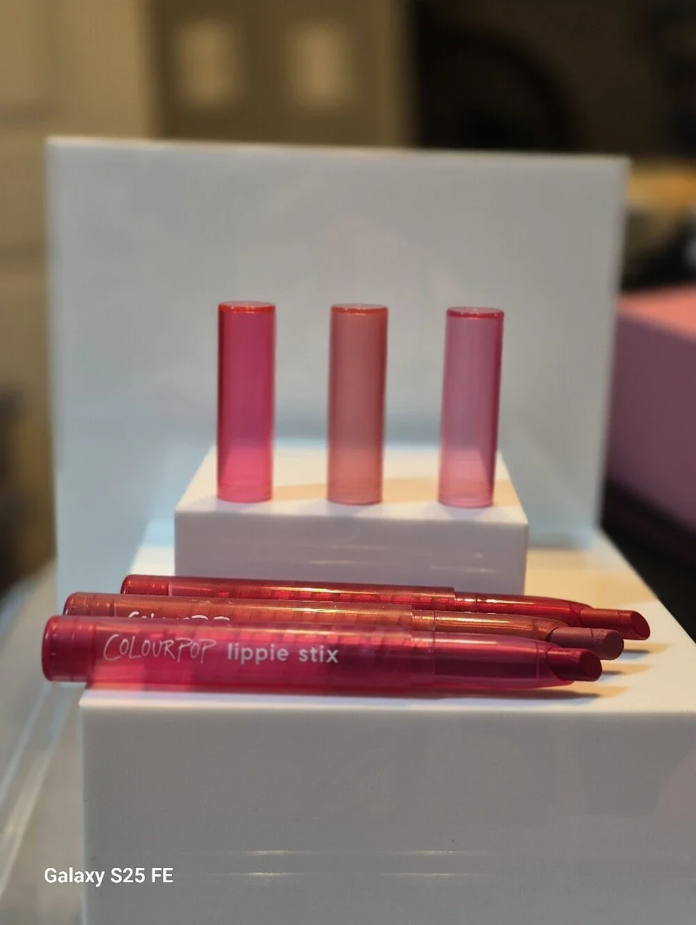 3-Piece Set ColourPop Red & Pink Nude Matte Lippie Stix, NWOB